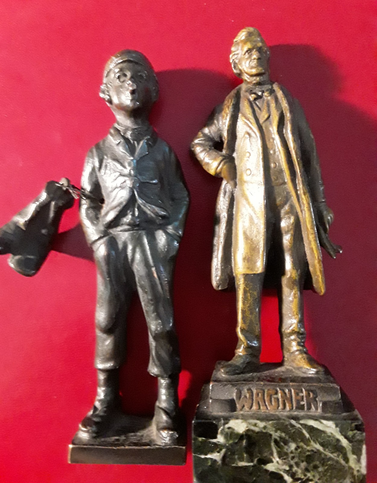 Wagner Bronze Statue