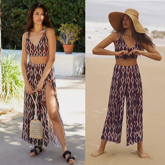 Anthropologie Nami Pant Set 3x plus size new with tag nwt