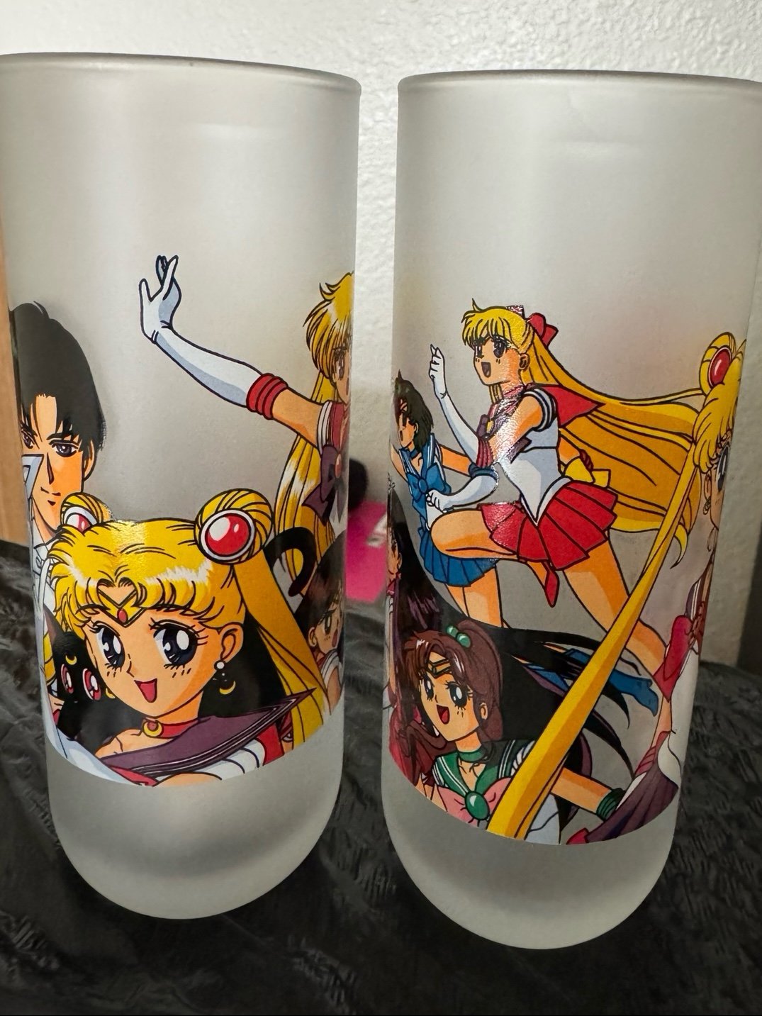 Sailor moon vintage cups
