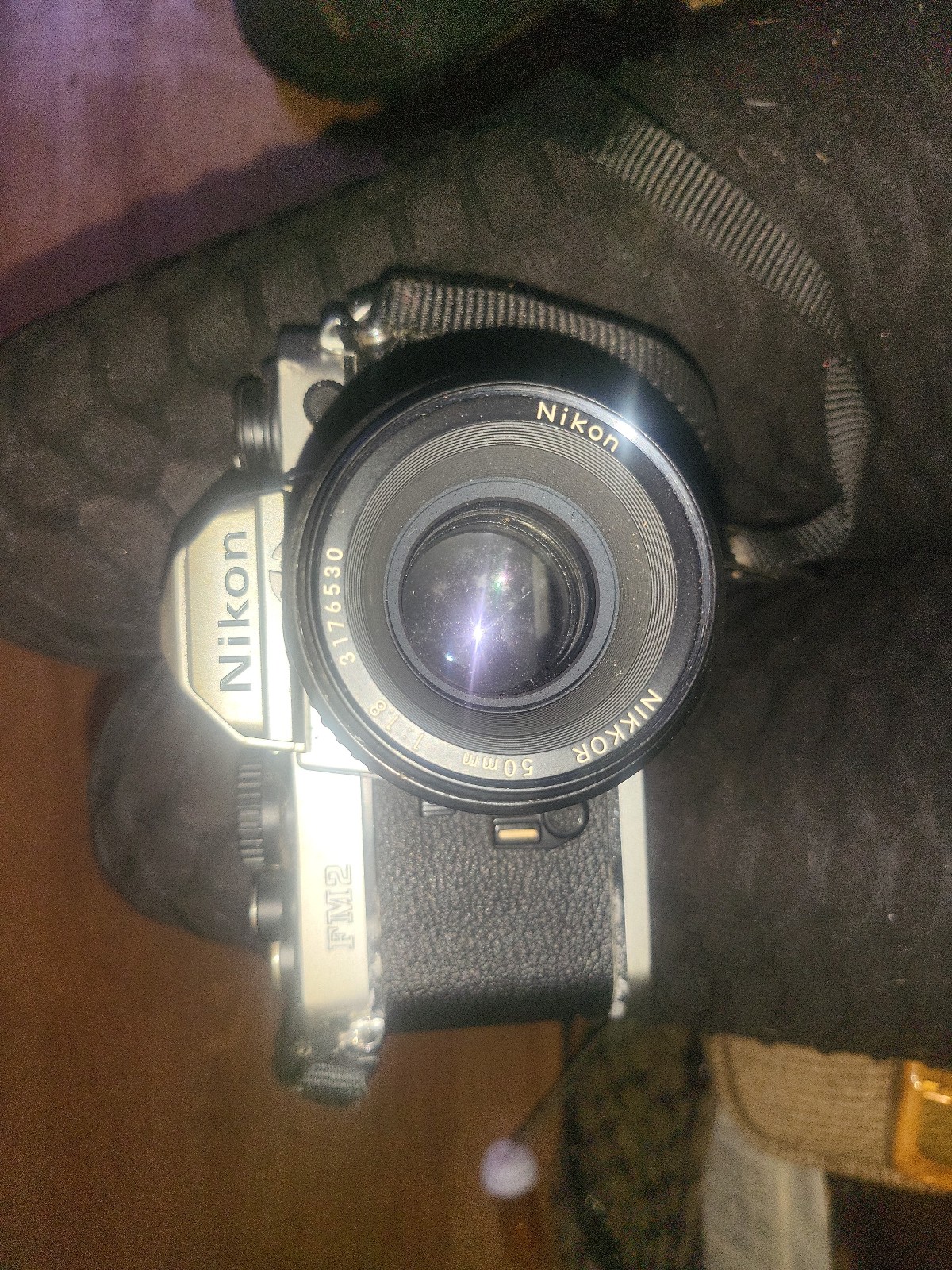 Nikon FM5 with lenses