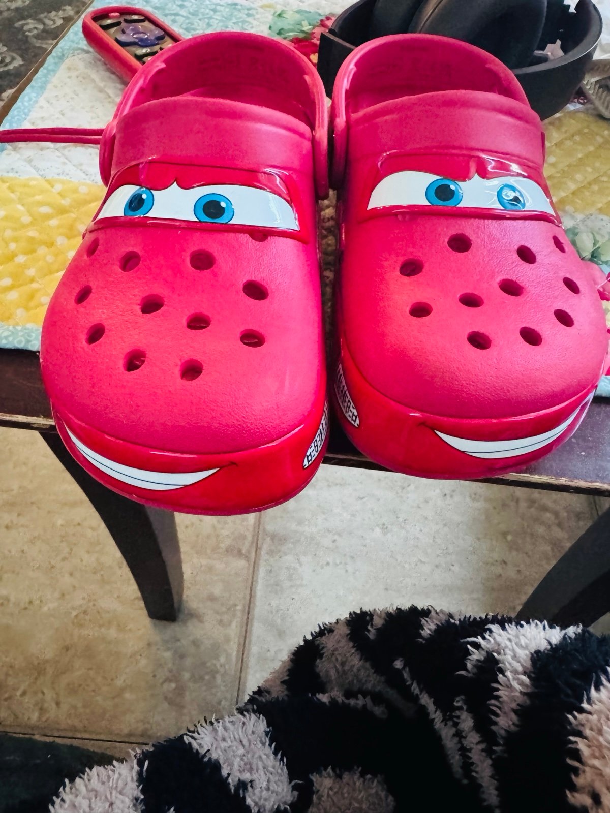 Lighting McQueen crocs