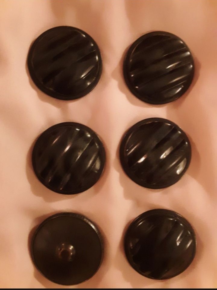 c1930 Large Celluloid & Metal Buttons