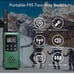 Army Green Waterproof Walkie Talkie Long Range Up To 30 Miles Floating Portable
