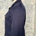 Tommy Hilfiger Utility Jacket Navy Blue Zipper Closure Snap Button Pocket sz M