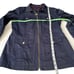 Tommy Hilfiger Utility Jacket Navy Blue Zipper Closure Snap Button Pocket sz M
