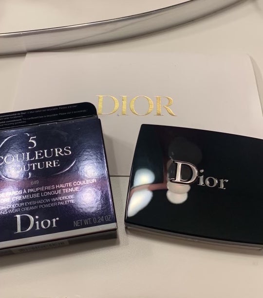 Christian Dior eye shadow set eye makeup