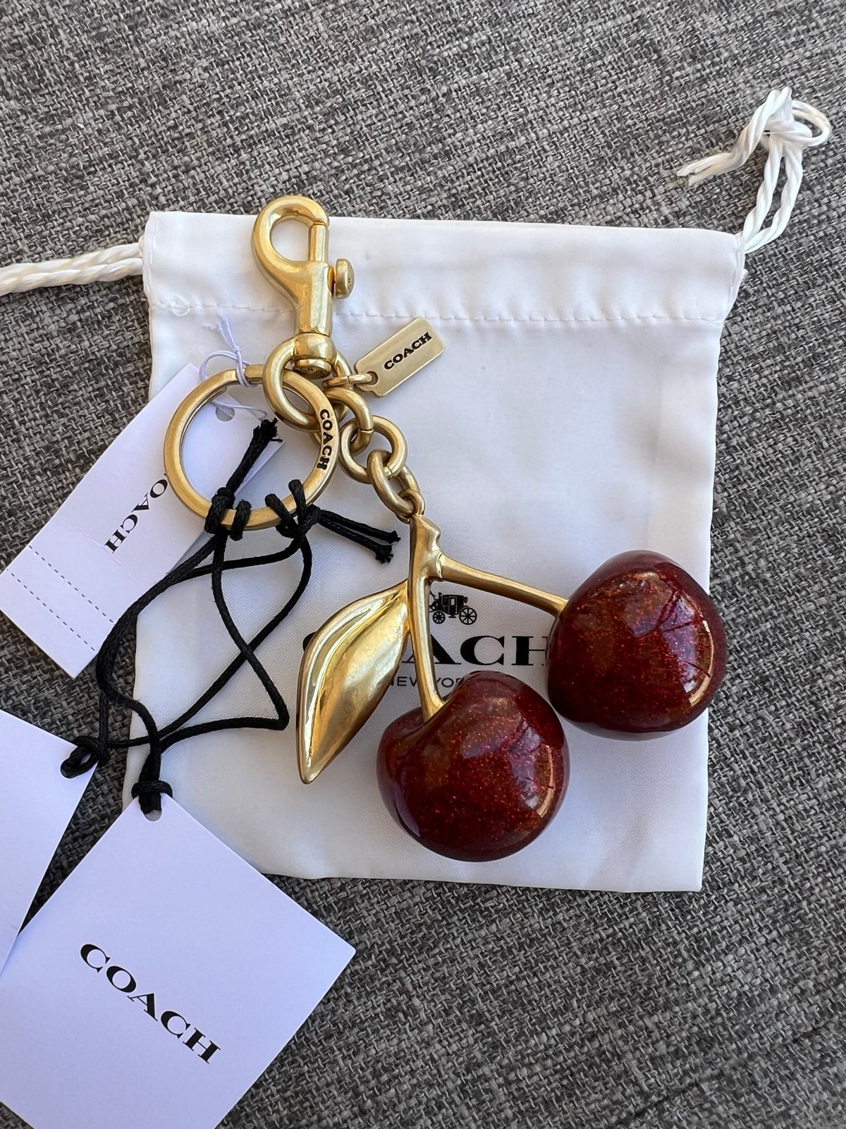 Coach Charry Bag Charm