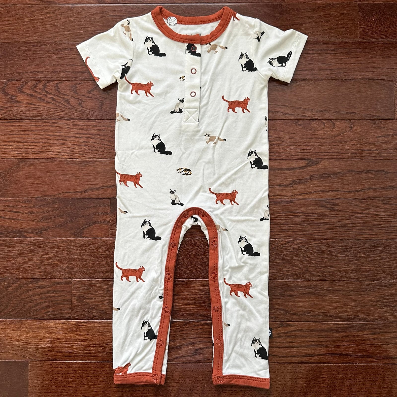 Kyte Baby Cat Romper