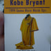 kobe Bryant 1999 game worn warm ups swatch with proof of authenticity
