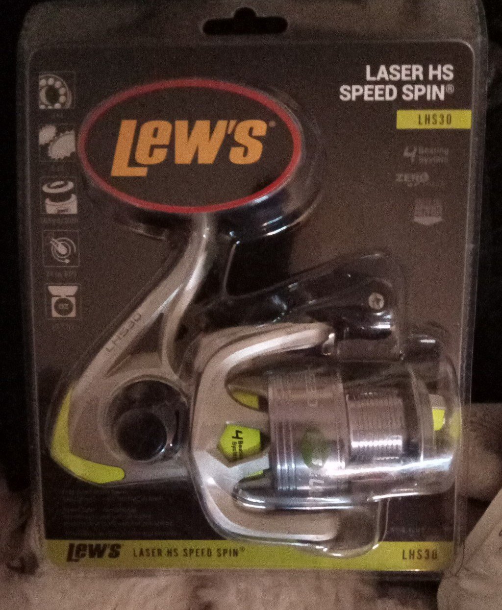 BRAND NEW LEW'S LAZER LHS30 SPEED SPIN FISHING REEL