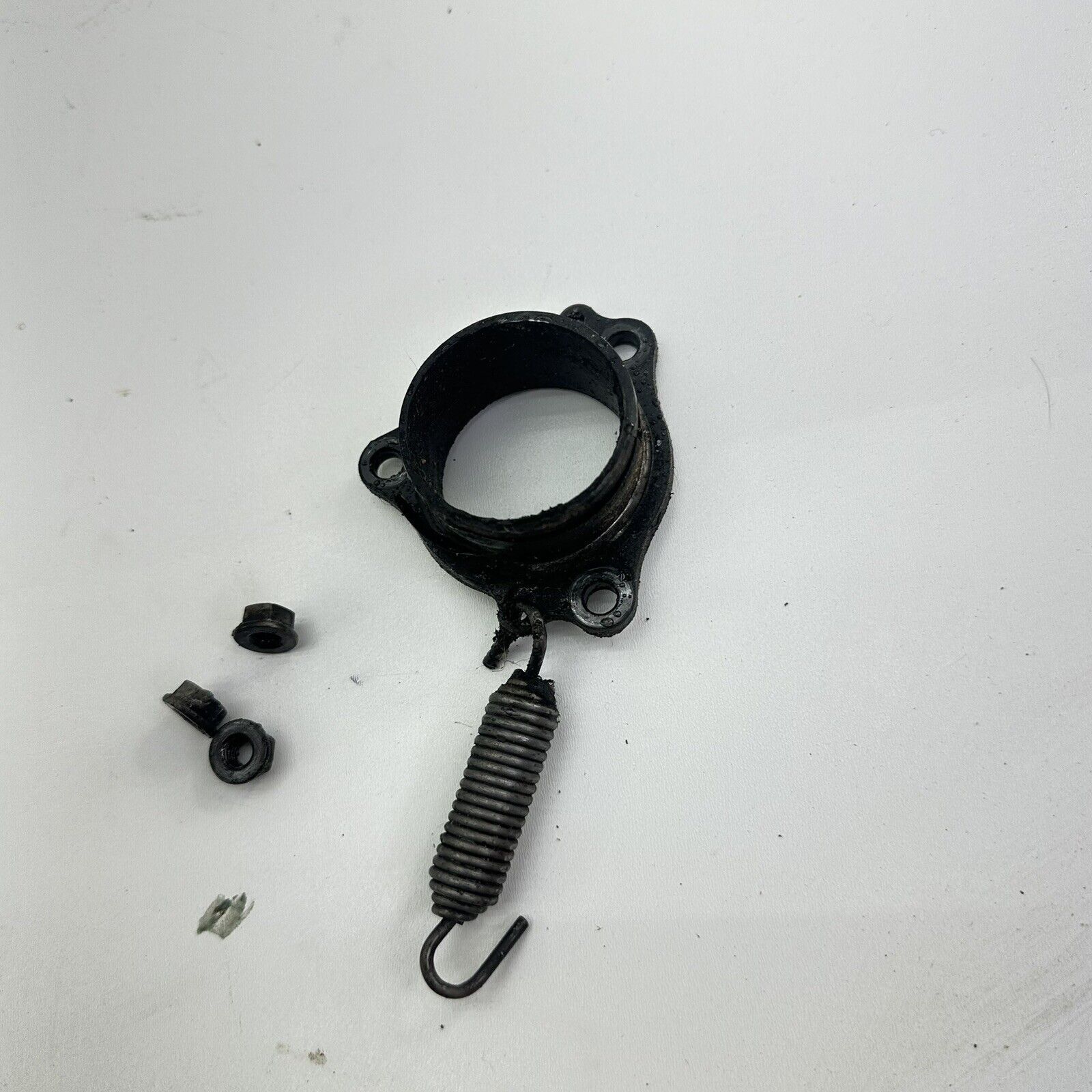 1997 90-99 CR125R CR125 Exhaust Manifold Header Flange Join port Holder Mount