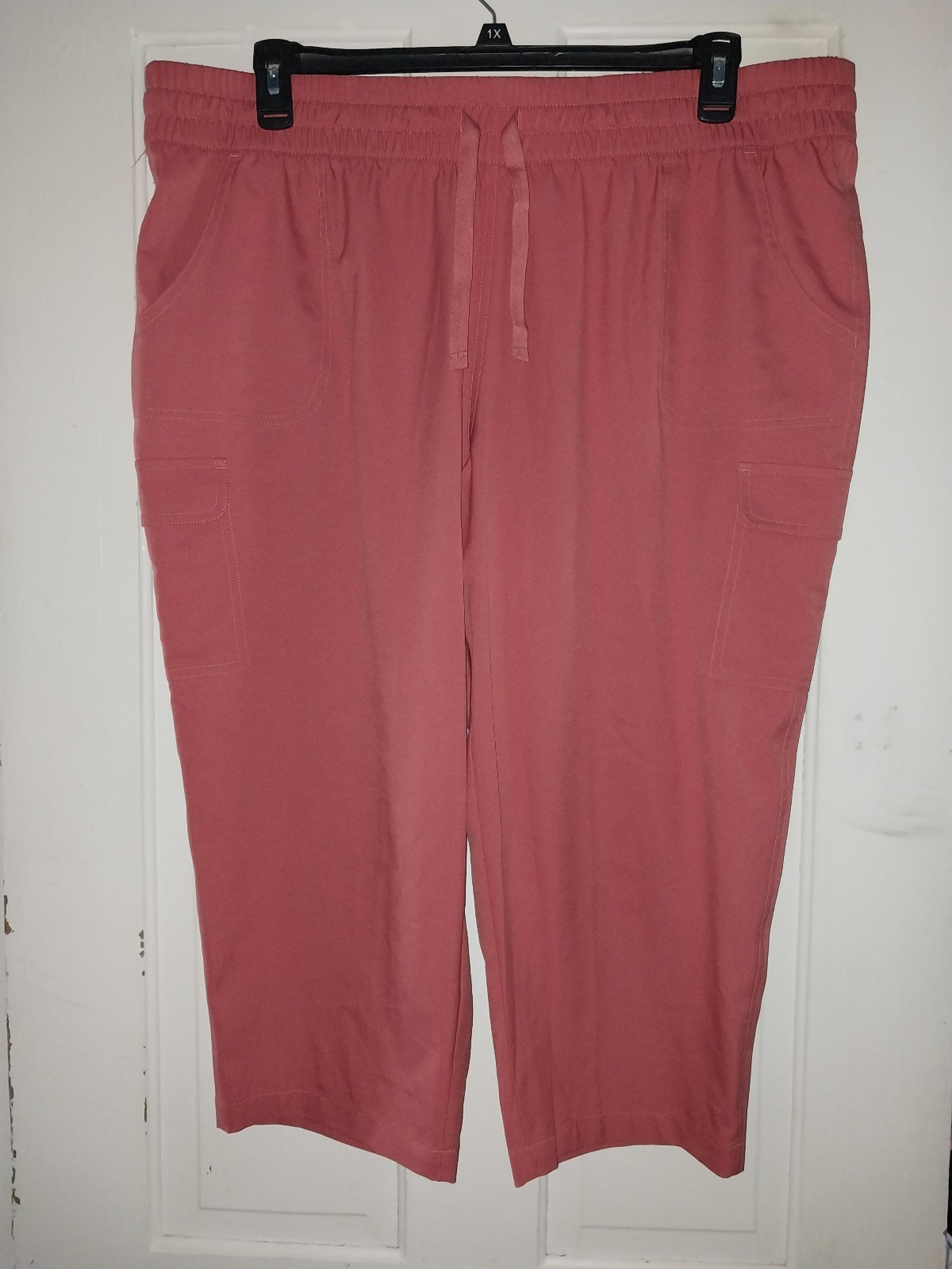 Womens St John's Bay Size XXL Cropped Athletic Pants