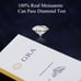 4CT Sapphire Pear-cut Engagement Ring