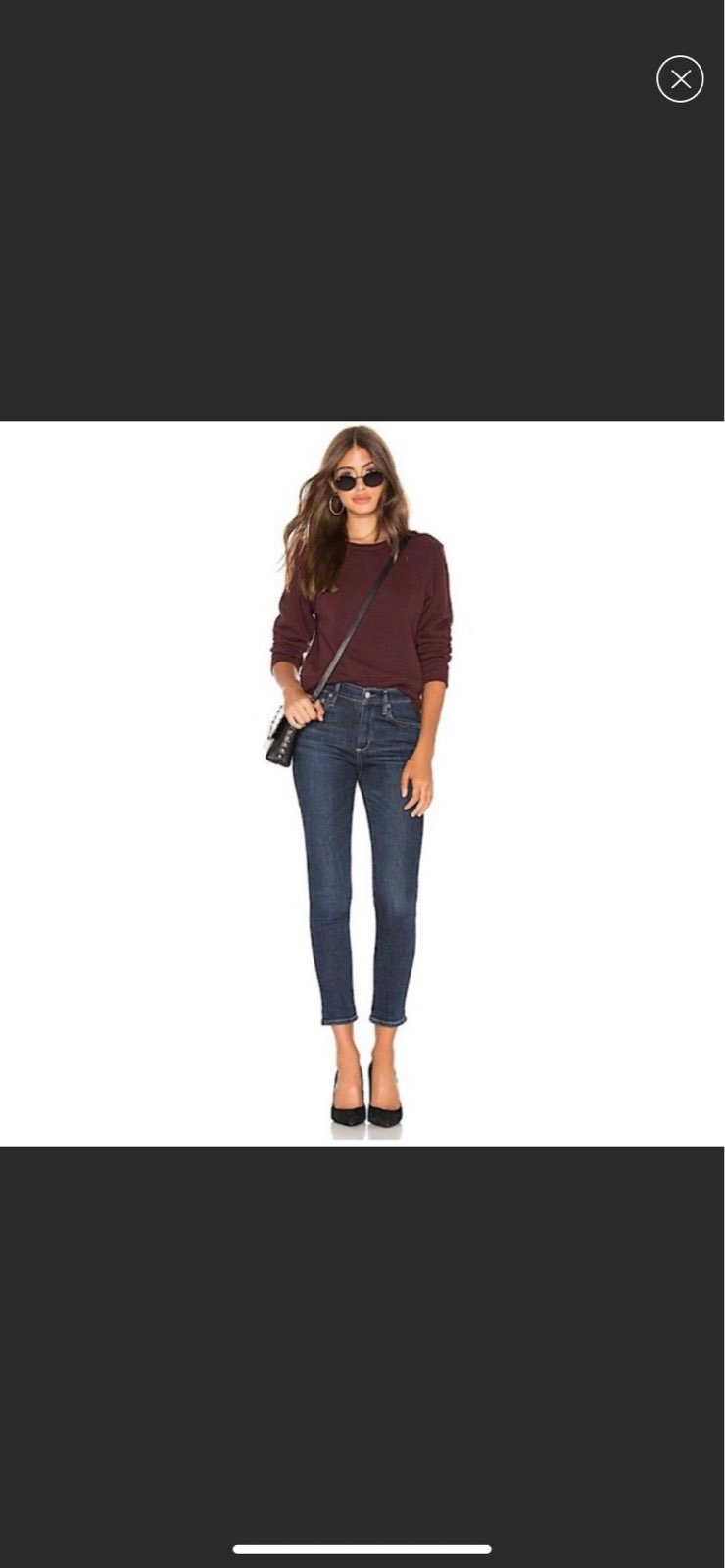 AGOLDE Sophie High Rise Skinny Jeans 27 * AGOLDE Sophie jeans in stretch-den