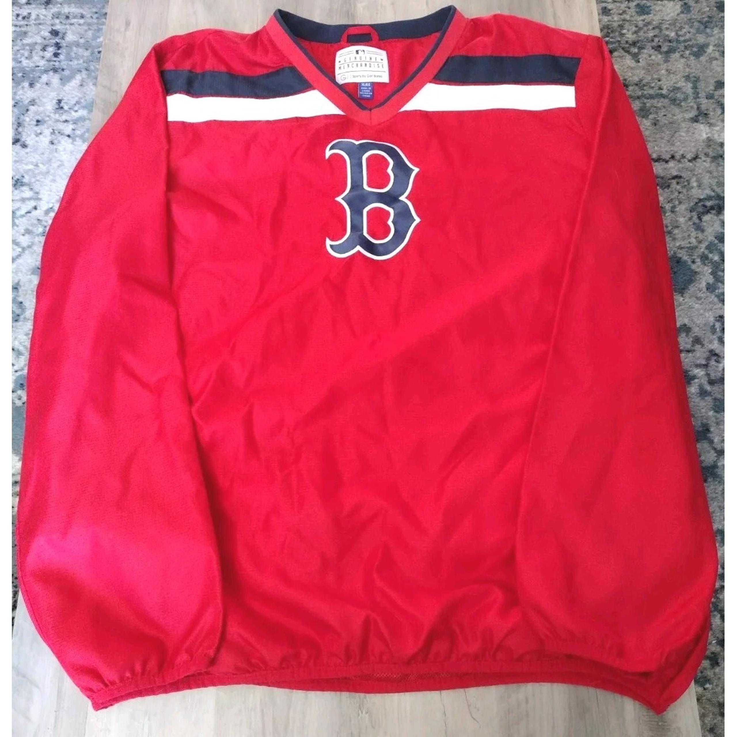 MLB Genuine Merchandise G-III By Carl Banks Boston Reds Sox Pullover Jacket | XL