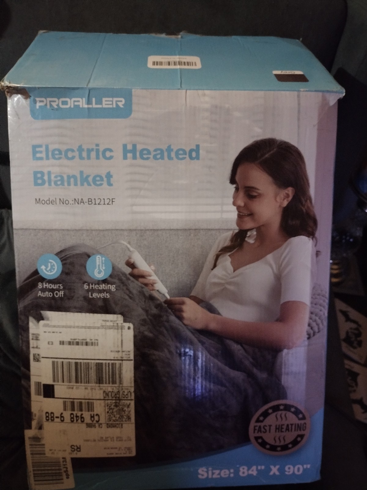 Brand New in Box Electric Heated Blanket