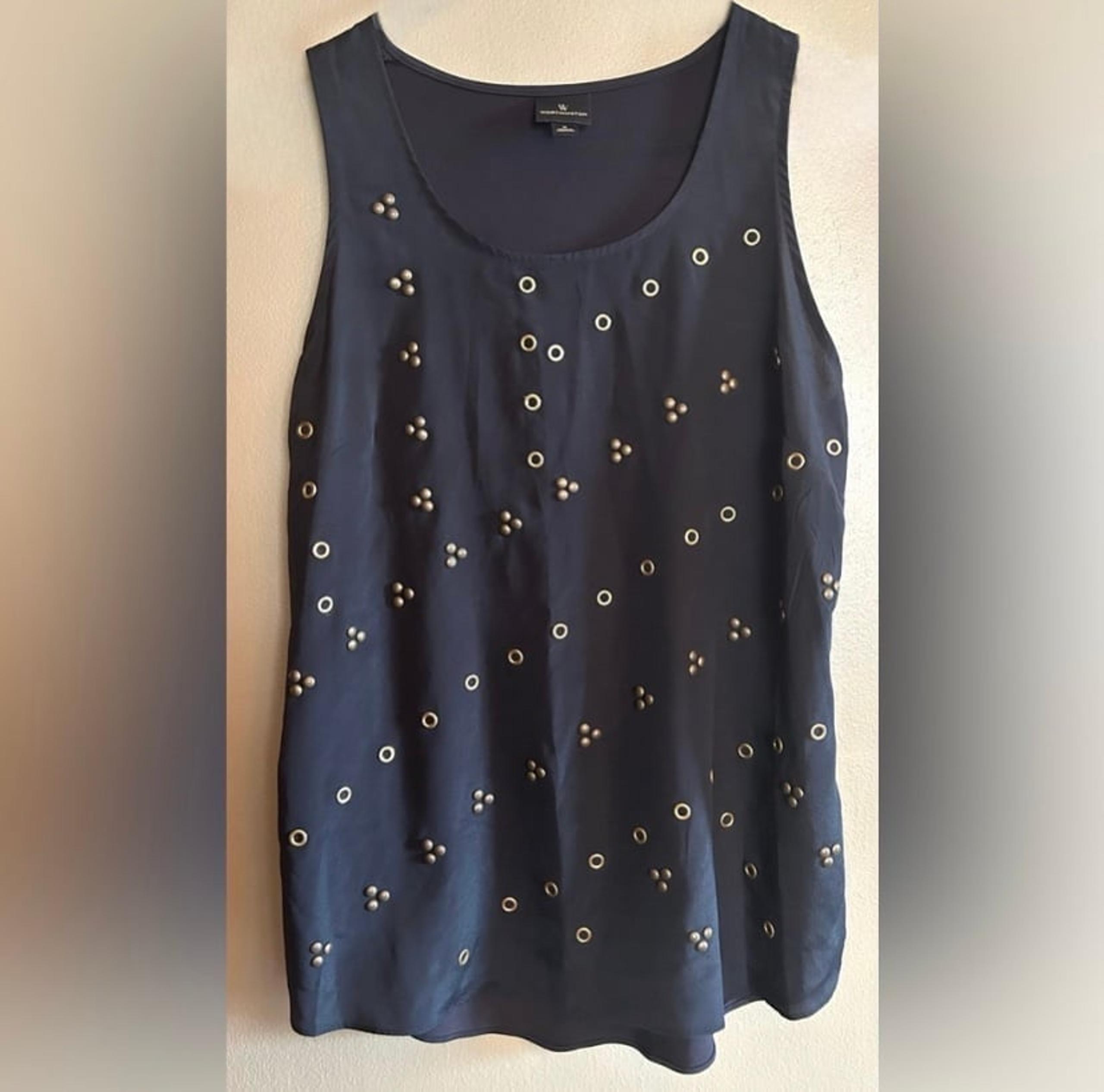 Worthington Women’s Black Blouse Tank Top