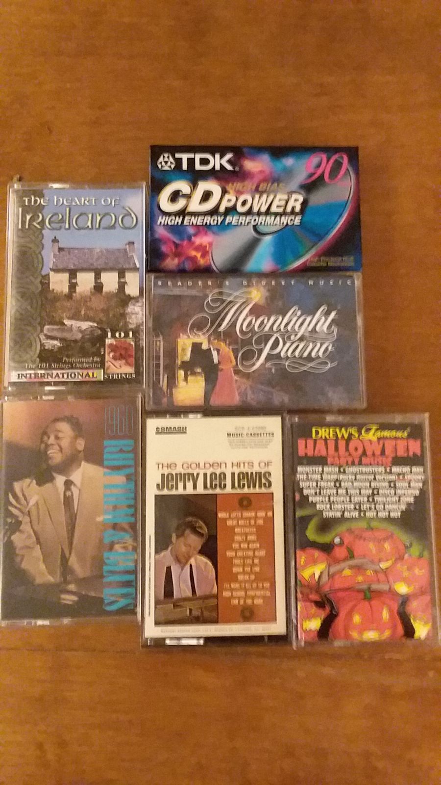 Cassettes All in Picture all 6 For