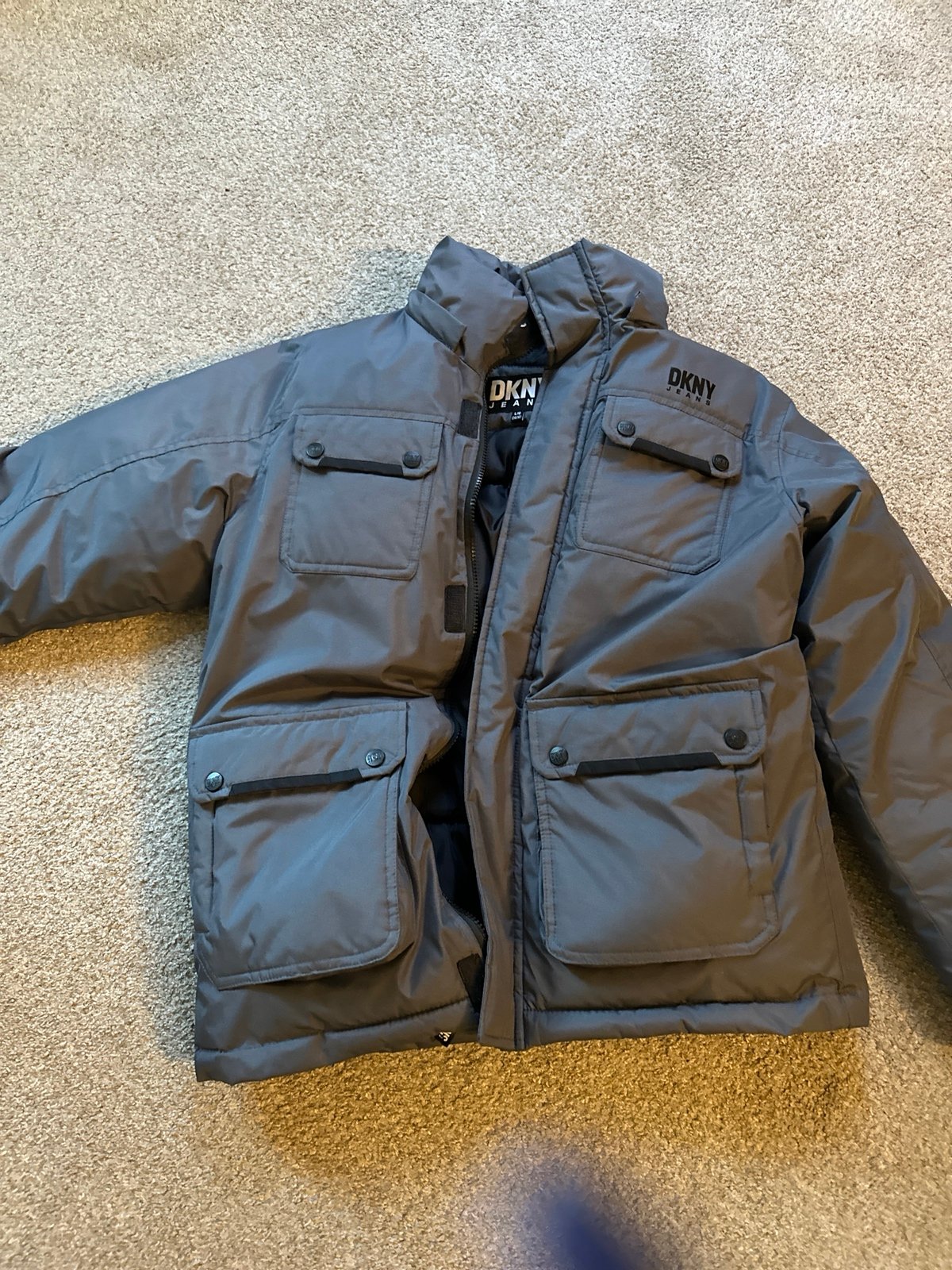 Boys dkny jacket size large