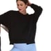 FP MVMT x Hatch Black Intercept Pullover Oversized Sweatshirt Size Small