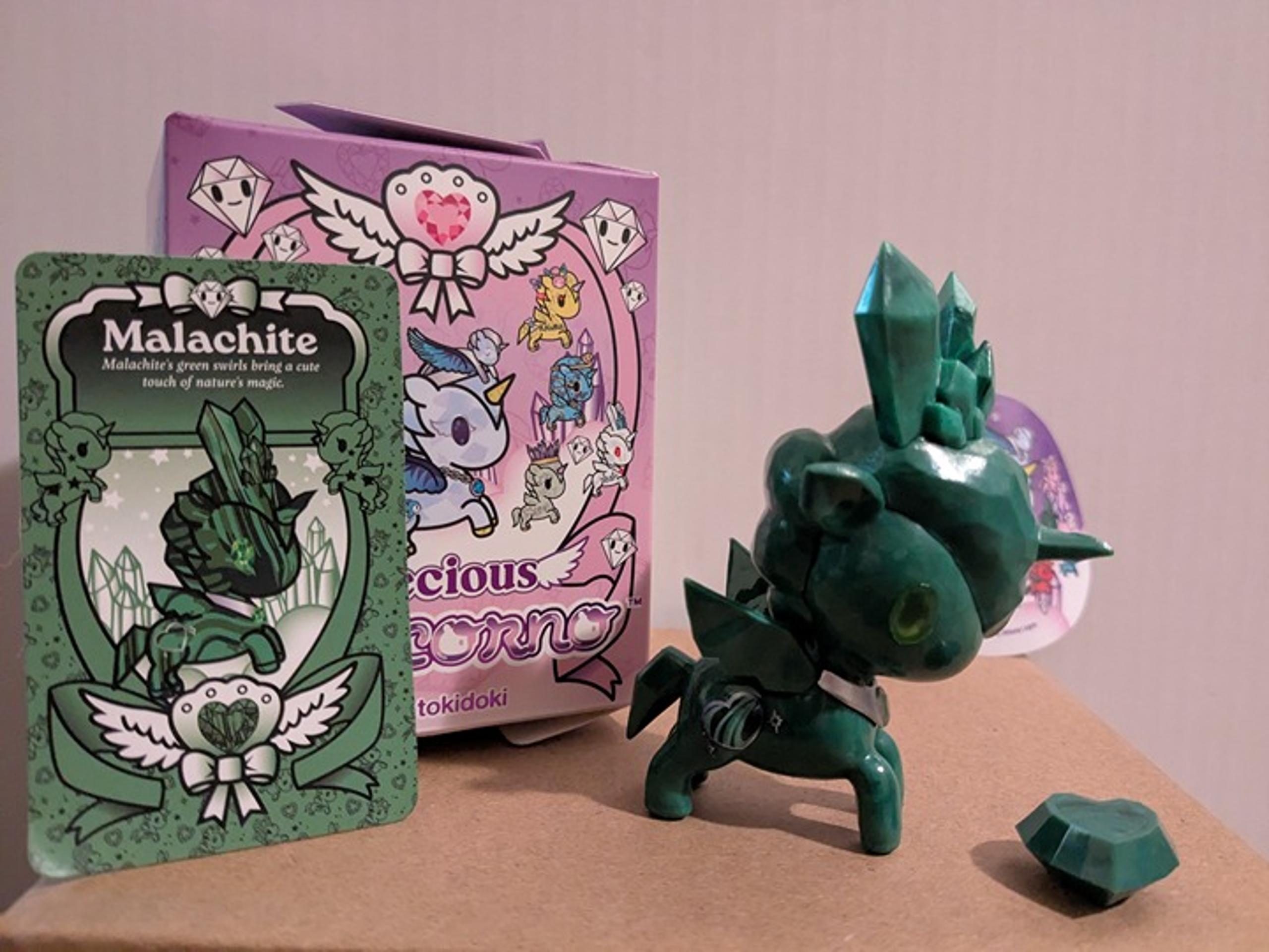 FREE SHIP Tokidoki Malachite Unicorno Chaser Figure - Unicornos Precious Series