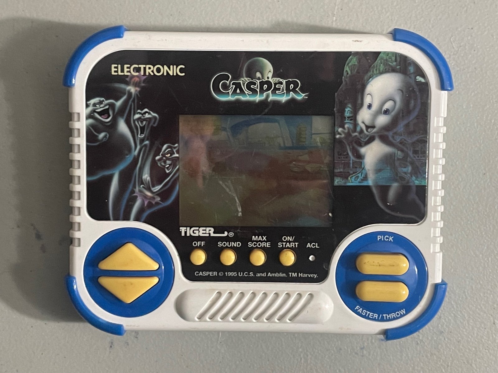 Casper Electronic Handheld (Tiger Electronics, 1992)