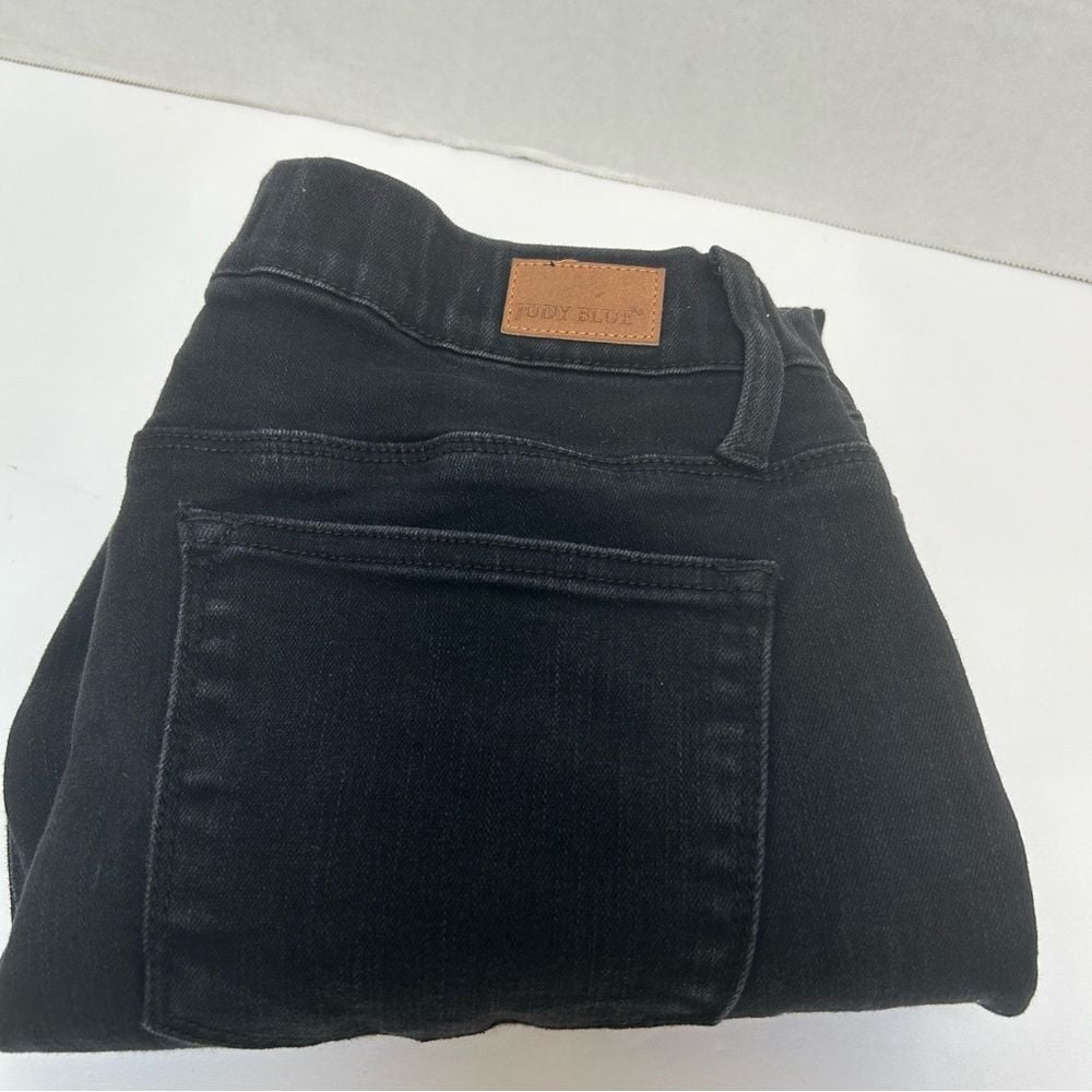 Judy Blue Black Jeggings Pull On Elastic Waist Style #88263 Size 9/29