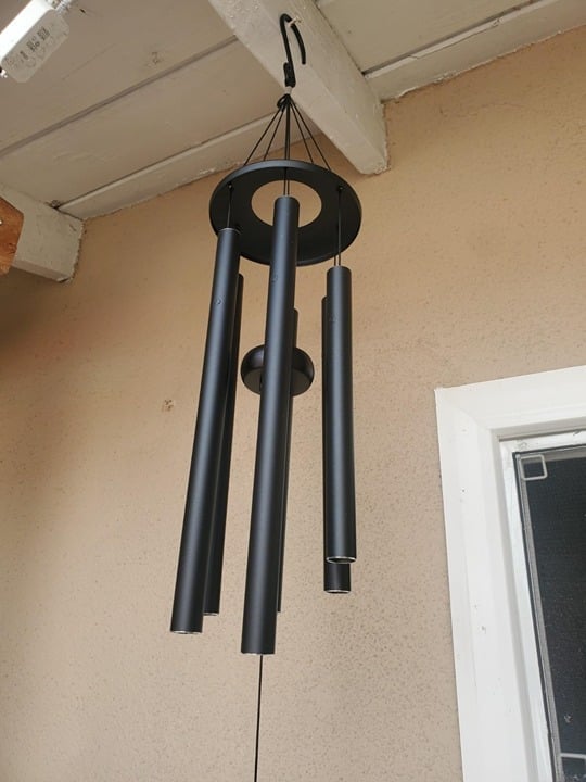 Wind-Chimes-Outdoor-Large-Decor, Deep Tone Soothing Melodic Tones Windchimes