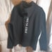 New Kenneth Cole Pullover Black Hoodie with Logo & Pockets