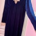 Empire waist Velvet Navyblue Nightgown size 16