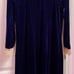 Empire waist Velvet Navyblue Nightgown size 16