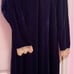 Empire waist Velvet Navyblue Nightgown size 16