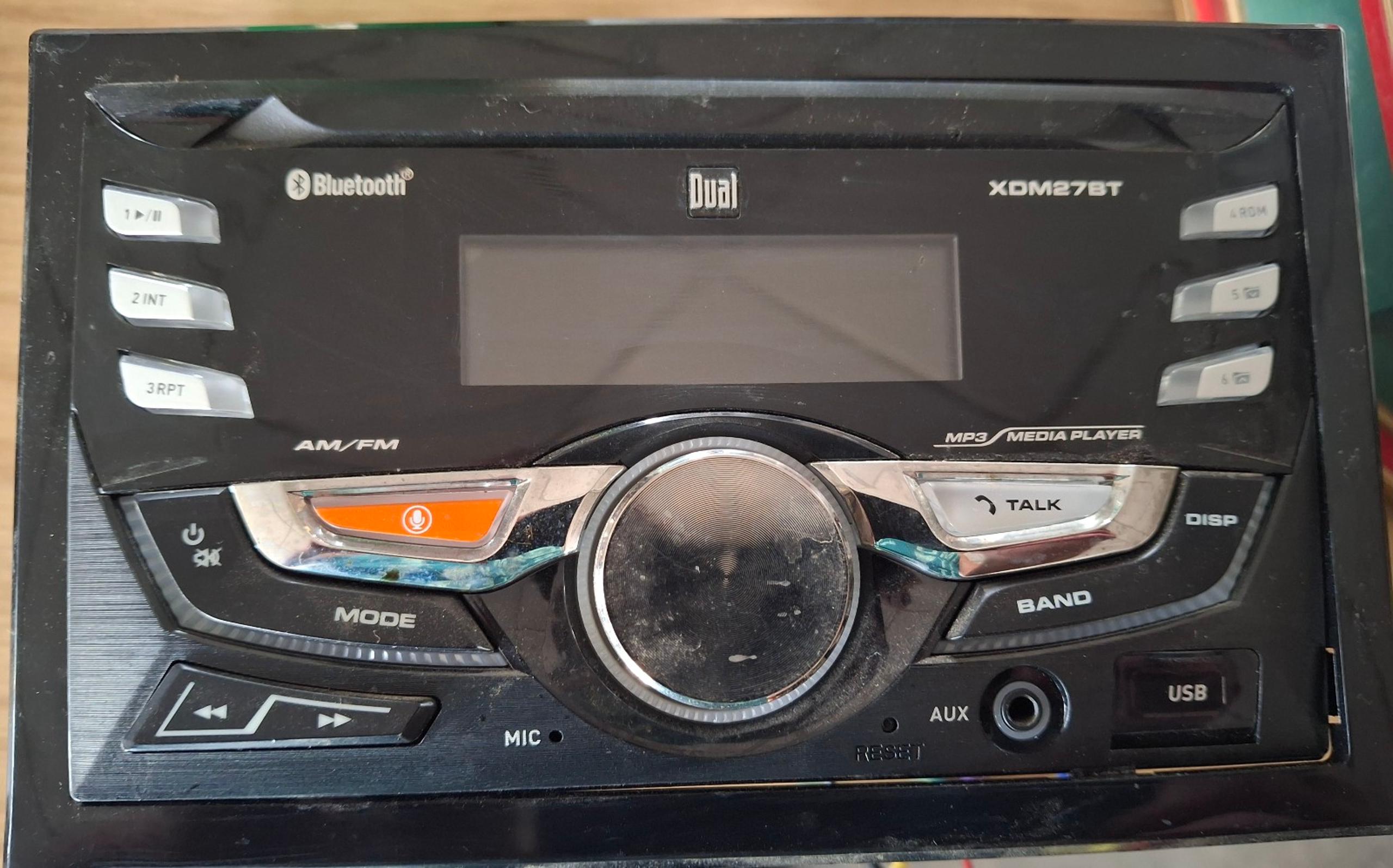 Bluetooth Car Stero Dual XDM27BT