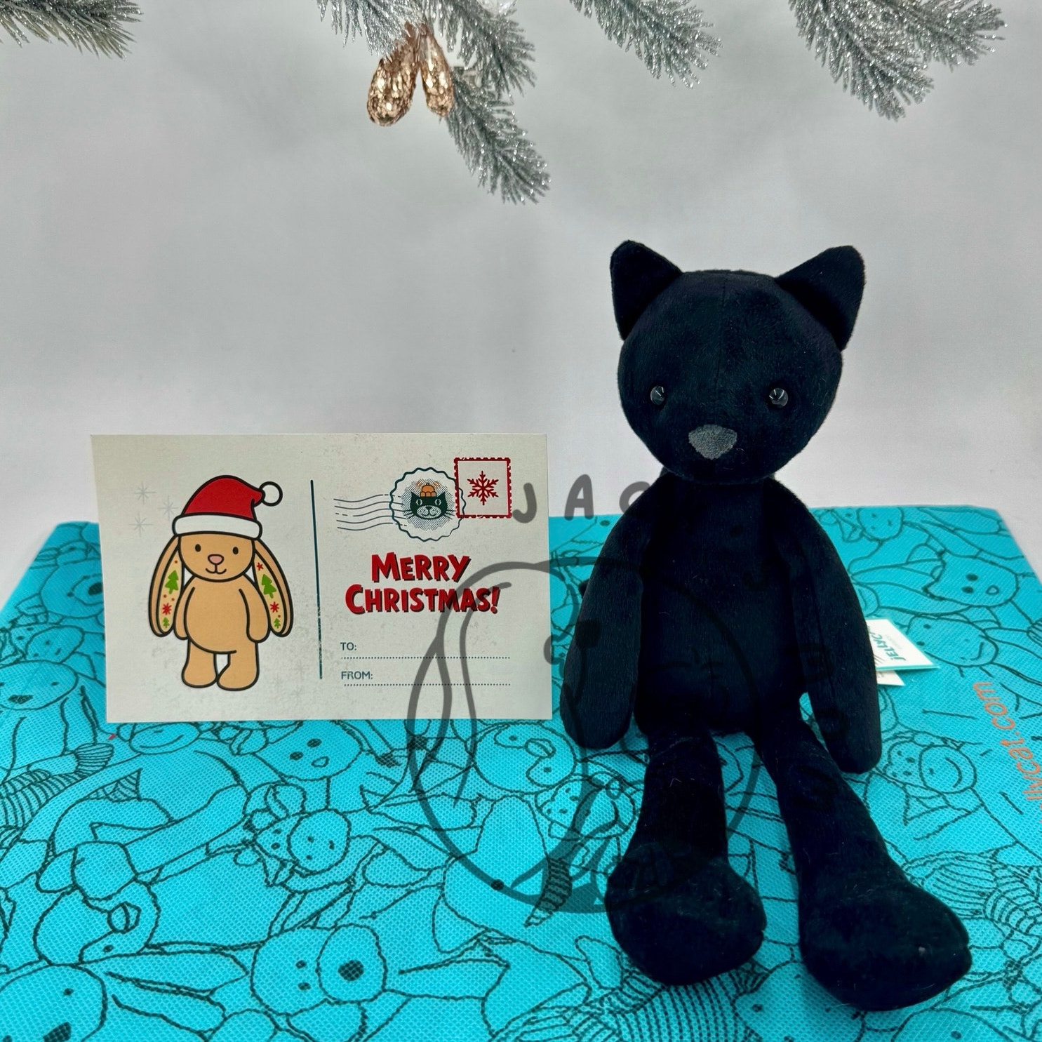 Authentic Jellycat Bewitching Black Cat Gift Set | Retired | New | Same-Day Ship