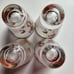 4 Pc Rare Libbey Glasses Caribbean Cruise Flamenco Dancer Mid-Century Drinkware