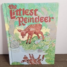 Vintage The Littlest Reindeer Children's Picture Book Watertower Books Chicago