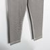 Lululemon Womens 2 Tonka Stripe Cashew Heathered Black Wunder Under Crop Legging