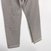 Lululemon Womens 2 Tonka Stripe Cashew Heathered Black Wunder Under Crop Legging