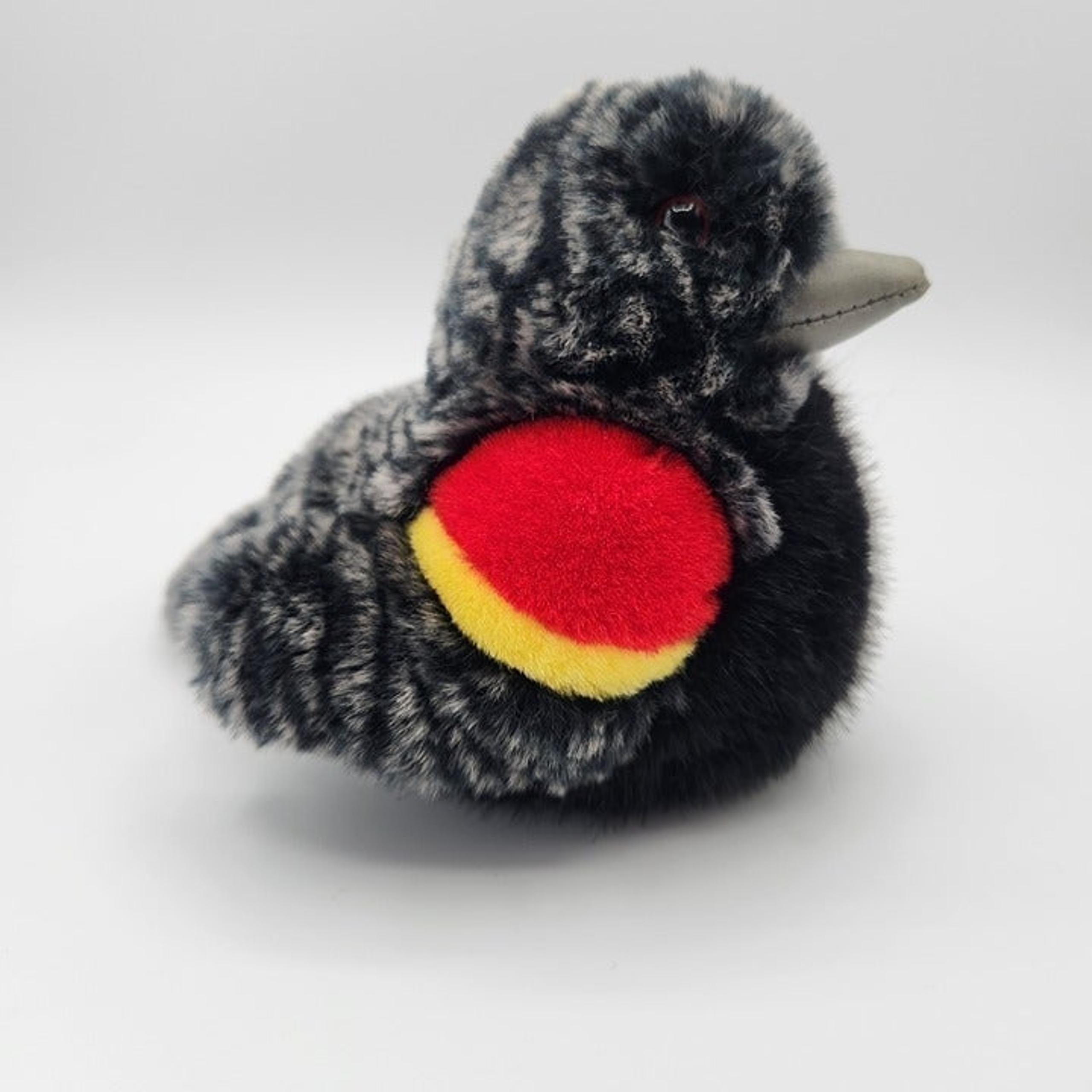 Plush Red-Winged Blackbird with Sound - 7"  Teaching Aid