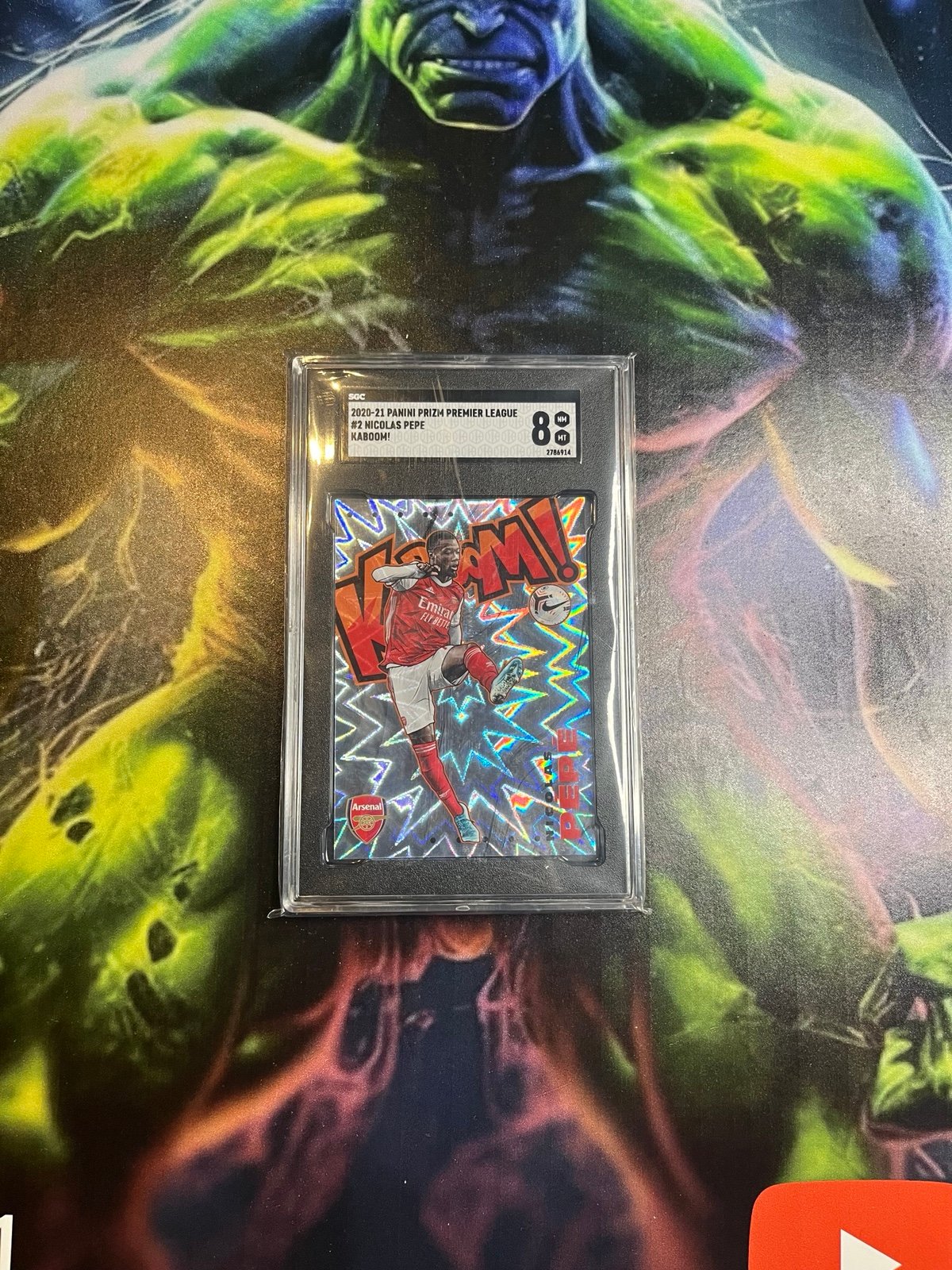 2020 Panini Prizm Premier League kaboom SGC 8