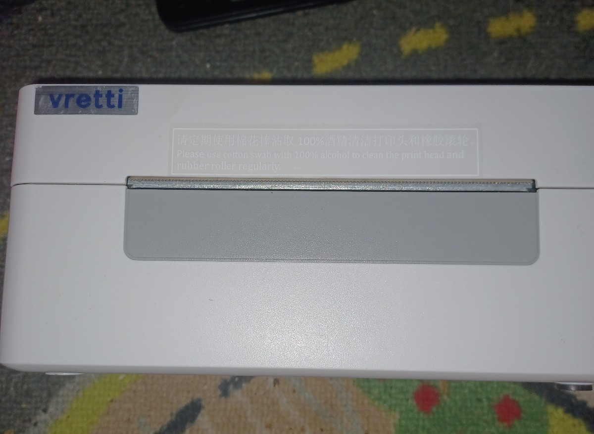 Vretti label printer