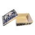 Vintage Delft’s Blue Trinket Box shelf windmill blue white farm