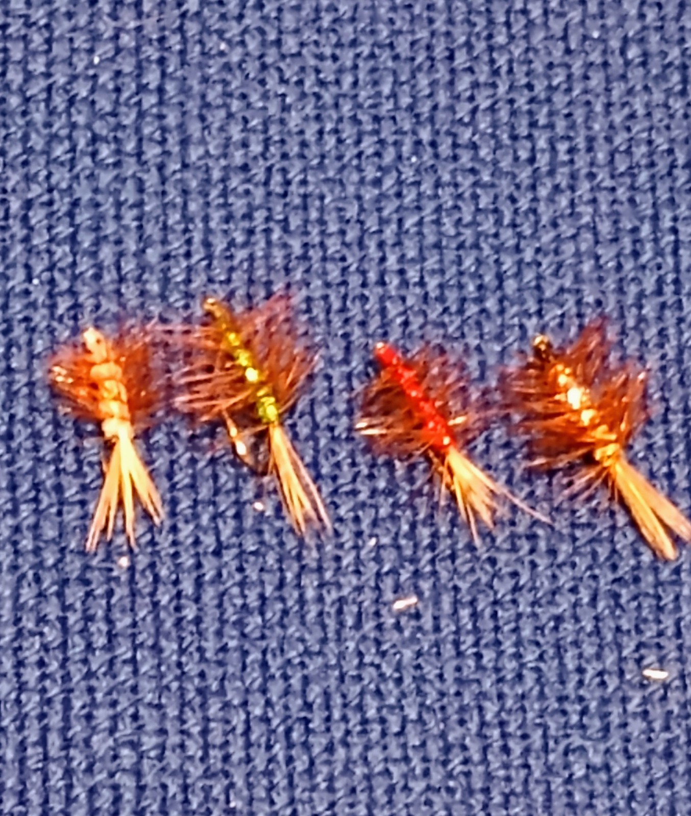Crackle Back Flies