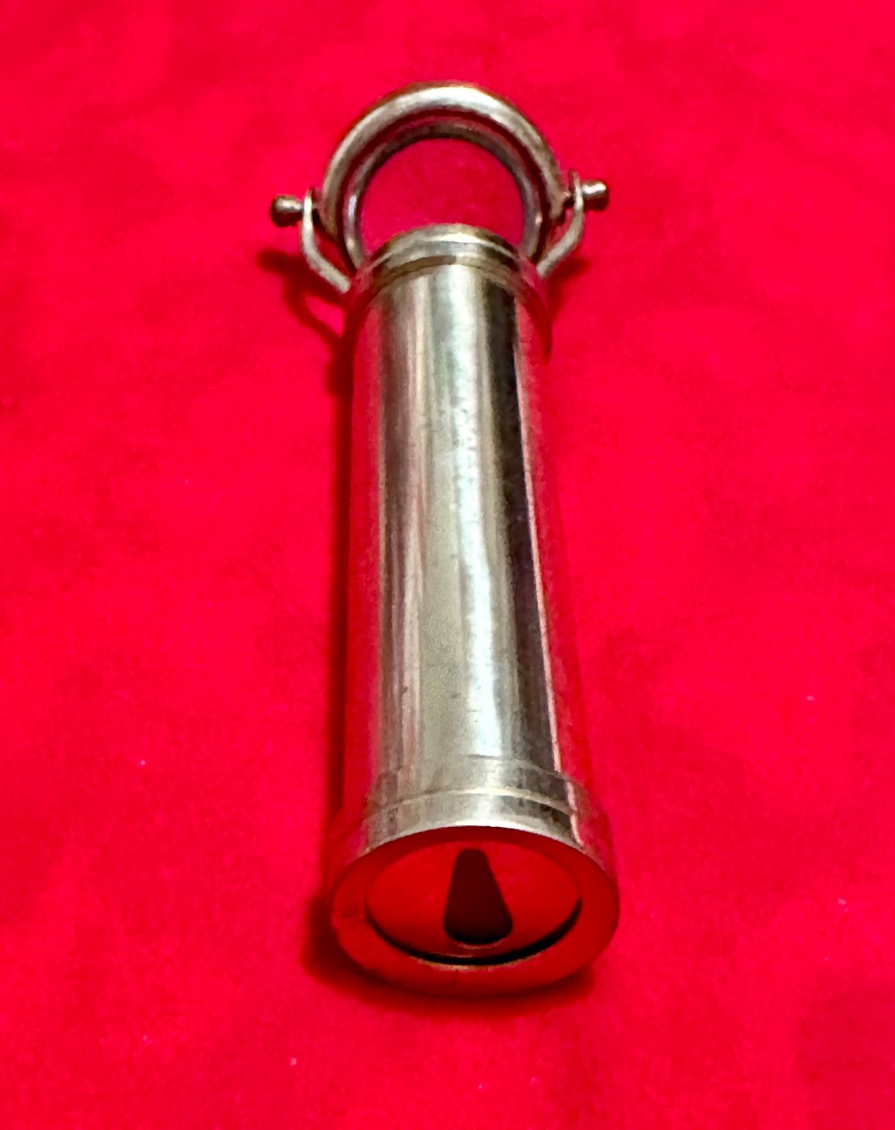 Vintage Brass KALEIDOSCOPE / Teleidoscope With Flipping Magnifying Glass