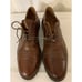 Johnston & Murphy Oxford Lace Up Cap Toe Dress Shoes Brown Leather Italy 12 M