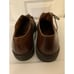 Johnston & Murphy Oxford Lace Up Cap Toe Dress Shoes Brown Leather Italy 12 M