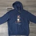 POLO RALPH LAUREN Big & Tall Blue Heather Skiing POLO BEAR Pullover Hoodie 2XLT