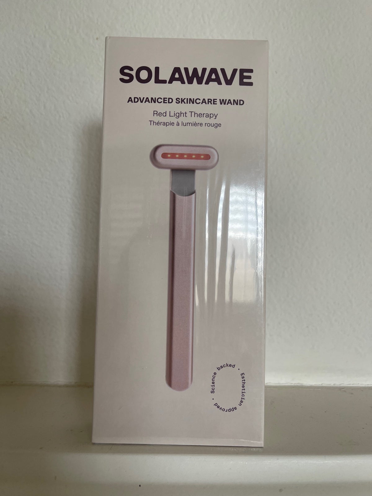 Solawave 4-in-1 Advanced Skincare shops Wand (Rose Gold)