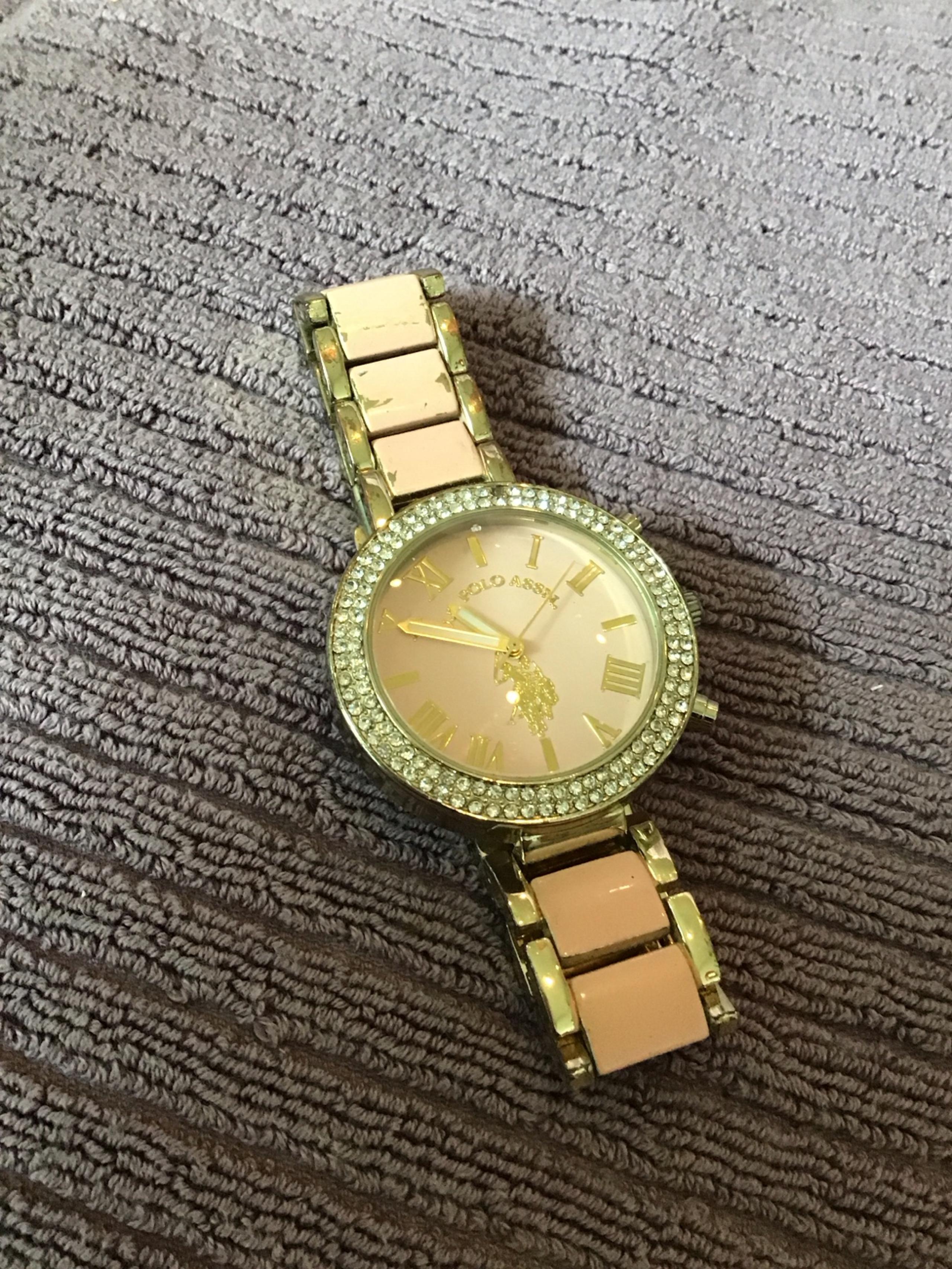 Watch by US Polo Assn. pink