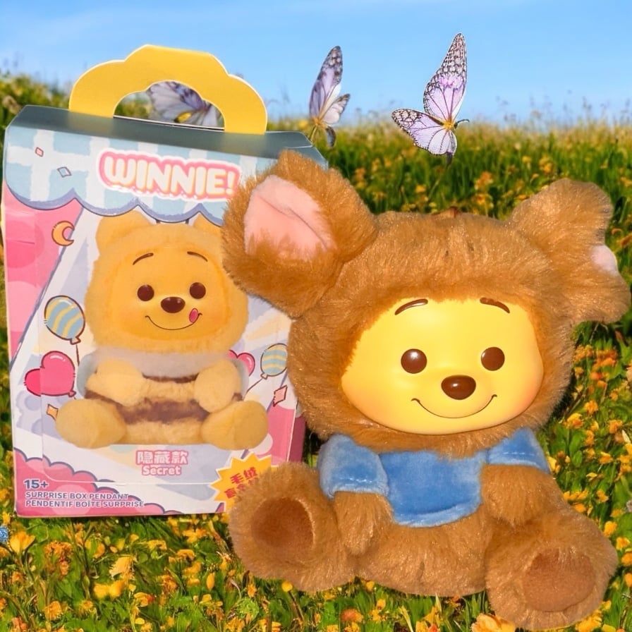 Miniso Winnie The Pooh Plush Pendant Blind Box- Roo